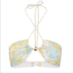 With Jean Floral Bikini‎ top size medium